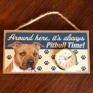 Pitbull Clock